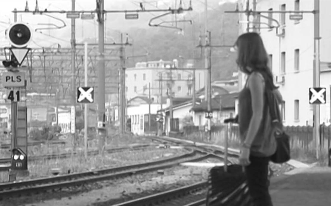 Frame dal cortometraggio Luce Spenta